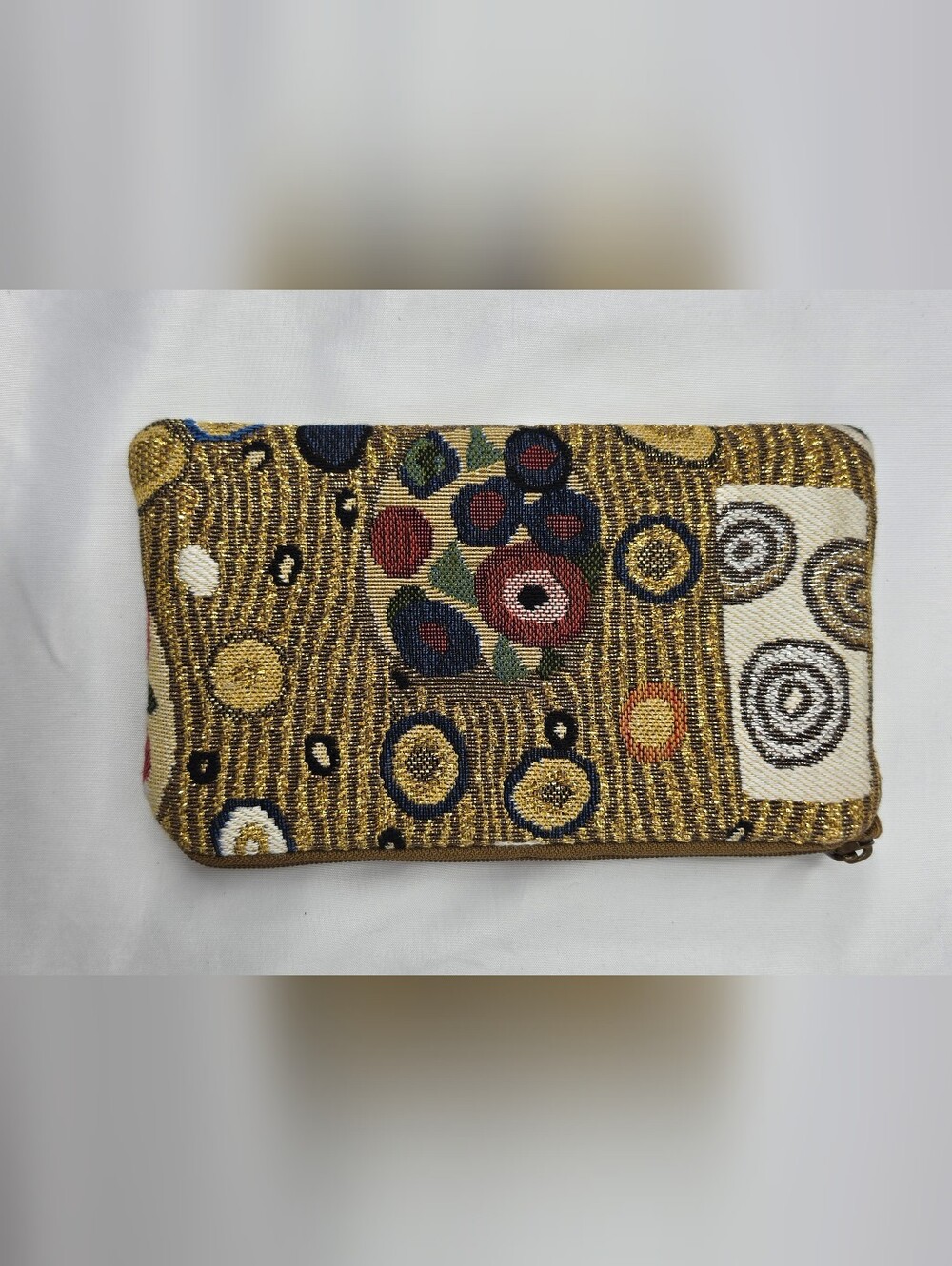 BELLY MODEN Gustav Klimt Tapestry Pouch Zipper Coin Purse Cosmetic Bag Germany